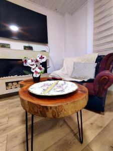 Apartamento en el centro histórico de Tunja con chimenea