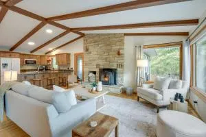 Waterfront Potato Lake Getaway with Deck! - Nevis