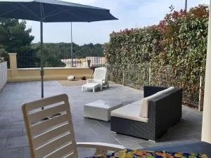 T2 à Narbonne-Plage, terrasse, parking, animaux admis - FR-1-409-166 - Vires