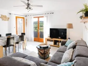 Pavillon T3 rénové avec piscine, parking, vue nature - 4 pers. - Narbonne Plage - FR-1-409-163 - Fleury