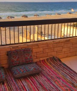 Hotel appartment sea view free wifi 3 bedrooms 2 full bathrooms 4th floor Bellevue village agami alexandria families are preferred availableyear days with 5 heavy blankets