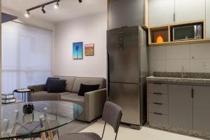 Apartamento moderno, com home office e garagem.