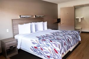 Superior King Room Disability Access Smoke Free room in Red Roof Inn Rochester - Henrietta