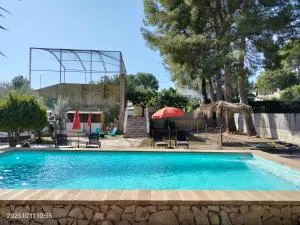 Casa Mas Montanas vakantiehuis met zwembad Max 10 pers Vlakbij Valencia - Cheste