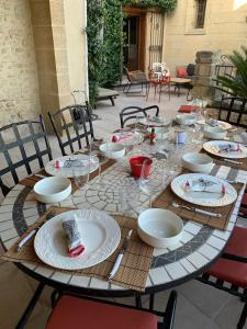 Maison uzès piscine plein sud avec superbe vue