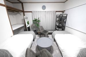 Close to Shinjuku!Twin beds,Projector,Appliances!