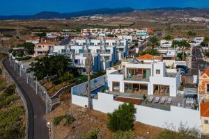 Fabulous contemporary 5 bedroom villa with private heated pool, sleeps max 13