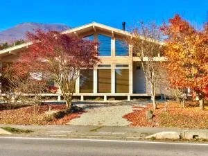 薪ストーブサウナ付き250平米大型豪華フィンランドログ - Oiwake