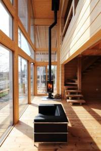 浅間山を眺めるフインランドログハウス ポーラーハウス軽井沢