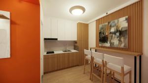 Near Manila Airport, MAILZ HOMEZ COZY Hotel Style Studio Condo, Avida Towers Sucat, Full Kitchen, Swimming Pool, WIFI, 5G