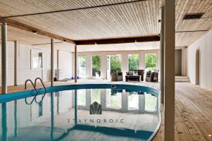 Large and beautifully decorated pool house in Tomelilla, Österlen