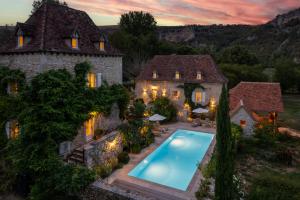 Villas Le Moulin sur Cele - Luxury Villa with Private Pool : photos des chambres