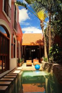 Villa Colonial Private Pool Center Merida 4Bedroom