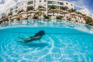 Apartamento Frente Piscina Térreo no Palm Village em Porto de Galinhas - Eco11