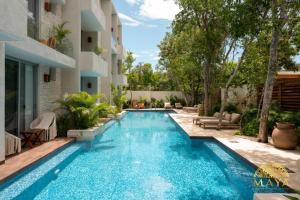 NHOA 311C Lux 1BR Condo Pool View in Aldea Zama