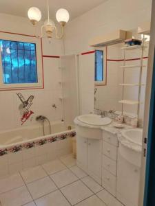 Chambre à louer dans villa St Clair-V-vue étang Thau