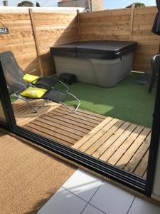 Maisons de vacances Au 29 logement cocon avec jacuzzi privatif : photos des chambres