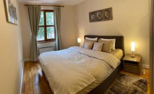 Ski to door at Mountain View 1BR condo Bansko