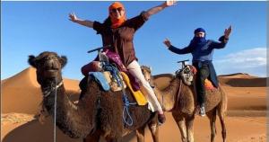 Merzouga bivouac star