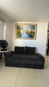 Apartamento com varanda na praia de Tambaú, apt 214