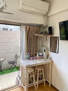 桜の宿28 square meter king size bed with sofa bed, garden room