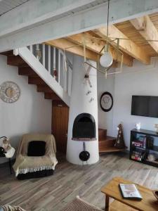 Chalet cosy-vue sur la montagne & montgolfières