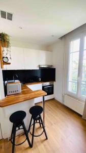 Appartements Studio 10 min Metro 1 et RER A Vincennes Calme : photos des chambres
