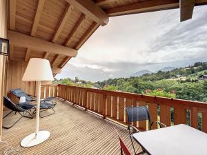 Appartement neuf avec vue Mont Blanc, parking et wifi à Combloux - FR-1-560-113