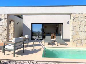 Villas Casa di Ba - villa 2 chambres avec piscine a 10 minutes des plages : photos des chambres