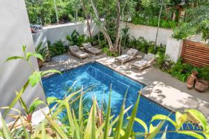 NHOA 209B Lux 1BR Condo Pool View in Aldea Zama