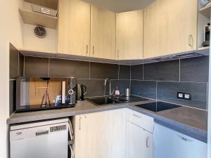 Studio confortable 4 pers. au pied des pistes, La Toussuire - FR-1-416-100