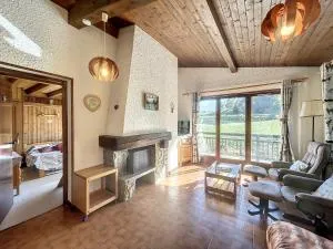 2 Pièces + Mezzanine au pied des pistes avec Parking - Combloux - FR-1-560-64 - 萨莱切