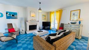 Villas Villa individuelle de plain pied, a 300m du marche, et 500m de la plage, : photos des chambres
