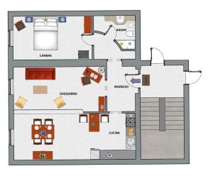 Apartment room in Acacia Firenze - Baobab