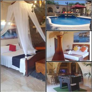 Renovated Farmhouse with Pool, Jacuzzi, Gym in the Village Centre