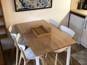 Studio 4 pers, balcon, proche centre Châtel - FR-1-676-47