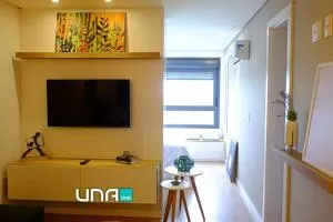 Studio charmoso no Parque Una com garagem - 南圣洛伦索