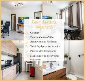Appartements Studio haut de gamme Annemasse : photos des chambres
