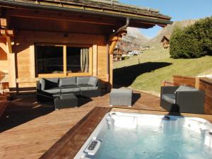 Chalet spacieux pour 11 pers., proche pistes de ski, jardin, BBQ, équipements enfants - Le Grand-Bornand - FR-1-467-58