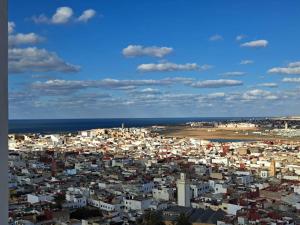 Rabat vue du ciel, majestueux et panoramique centre ville