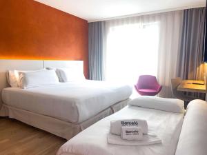 Deluxe Double Room with Extra Bed room in Barceló Hamburg