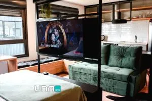 Studio incrível no Parque Una com vaga de garagem - Dunas