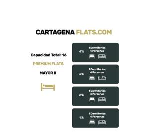 CARTAGENAFLATS, Apartamentos Calle Mayor II, PREMIUM FLATS CITY CENTER