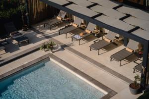 King Suite with Jacuzzi on the Terrace and Sea View room in Residence Vaal