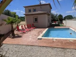 Charmante villa d.Architecte 200m2 à 20 min de la mer - Laurens