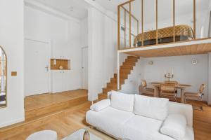 Appartements Suite luxueuse avec jardin prive Sauna et Jacuzzi : photos des chambres