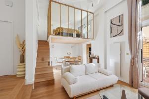 Appartements Suite luxueuse avec jardin prive Sauna et Jacuzzi : photos des chambres