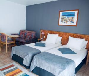 Hotels Hotel sud alsace : Chambre Lits Jumeaux - Vue sur Jardin