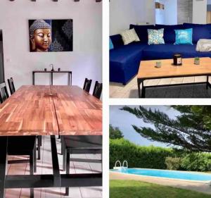 Appartements Maison - Piscine & Campagne : photos des chambres