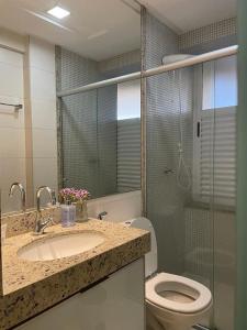 Moderno Flat com vista para o Parque Vaca Brava